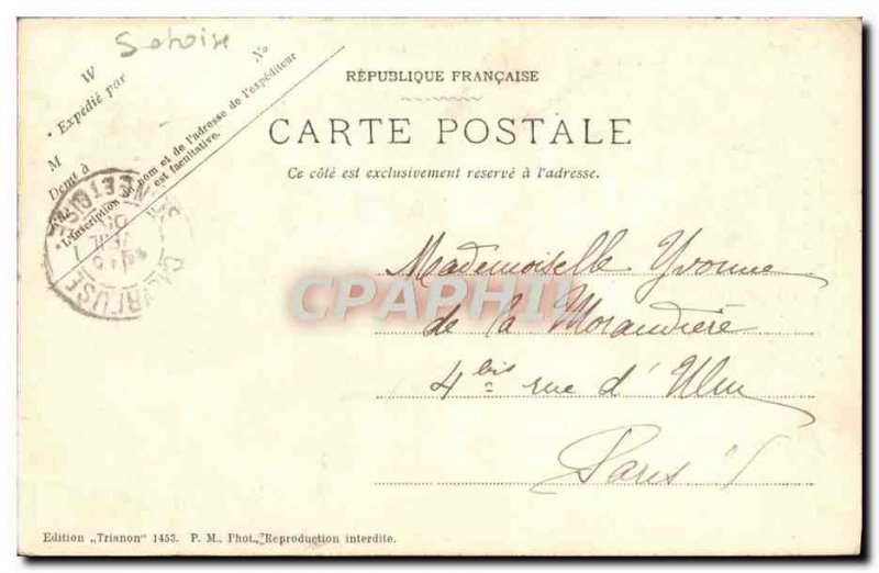 Old Postcard Vallee De Chevreuse Chateau The round tower