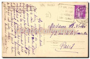 Postcard Old VAL-ANDRE peak beach