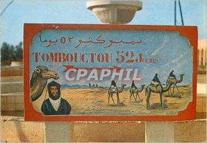 Modern Postcard The Picturesque Morocco Zagora Departure for Adventure Mali T...