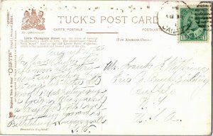 Tucks 2557 Quebec Little Champlain Street Vintage Postcard C78