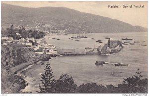 Bay Of Funchal, Boats, Madeira, Portugal, 1900-1910s