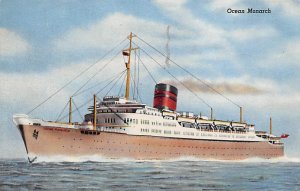 Str Ocean monarch 20066 Furness Bermuda Line Ship 