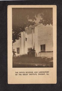 IL Office Bldg Lab Laboratory Keeley Institute Dwight Illinois Postcard