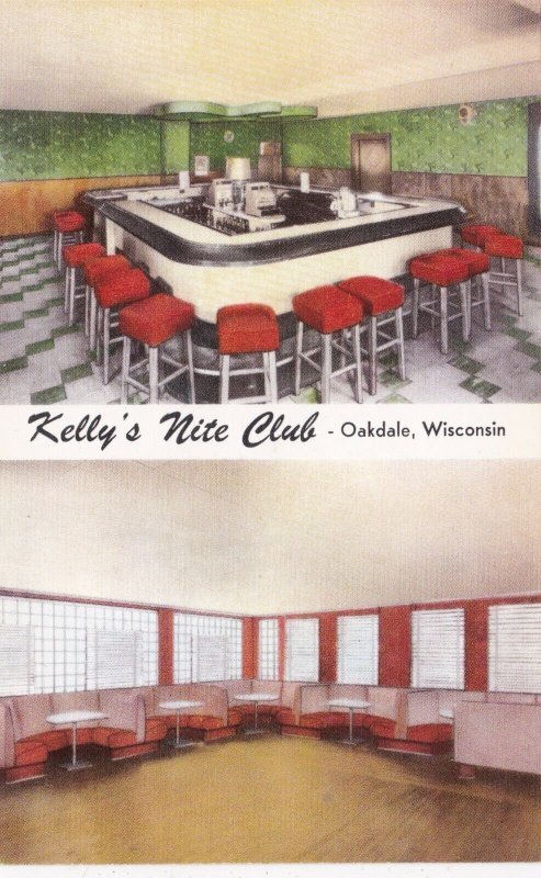 Wisconsin Oakdale Kelly's Nite Club sk3547