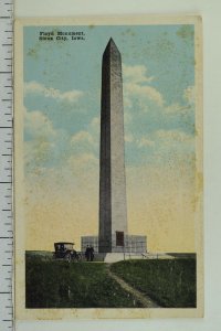 C.1910 Floyd Monument, Sioux City, Iowa. Vintage Postcard P52 