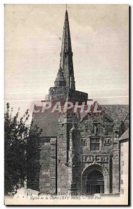 Old Postcard Perros Guirec Cotes North Church of Clarity