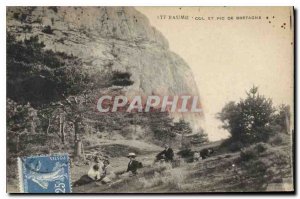 Old Postcard Ste Baume Pass and Peak of Britain