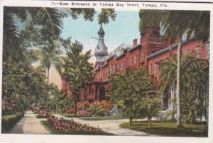 Florida Tampa East Entrance To Tampa Bay Hotel