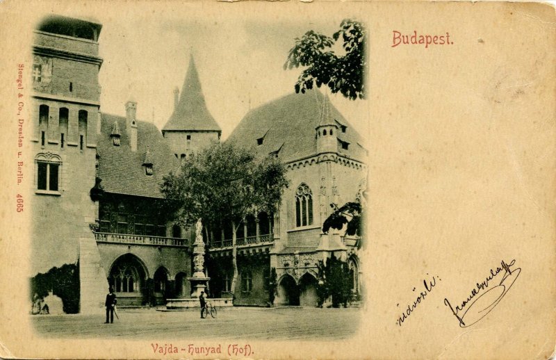 Hungary - Budapest. Vajda-Hunyad Castle