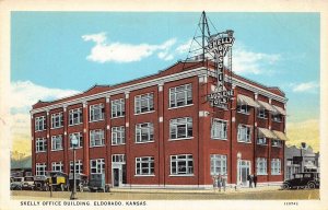 J85/ Eldorado Kansas Postcard c1910 Skelly Office Building  182