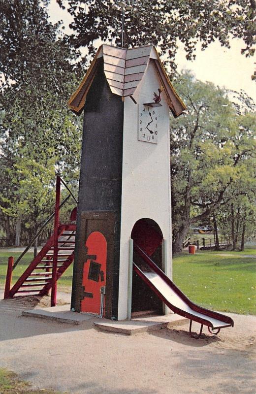 Rapid City SD Story Book Island~Koo Koo Clock~Step Up~Slide Down 1960s Perrigoue