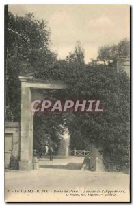 Old Postcard The Haras du Pin Paris Gate Avenue Hippodrome