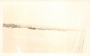 Patrol Boats & Mine Layers @ Brest France~WWI era RPPC-Postcard