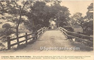 Odl North Bridge - Concord, MA