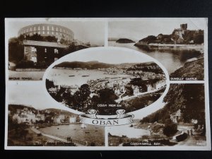 Argyllshire: Oban Multiview c1933 RP