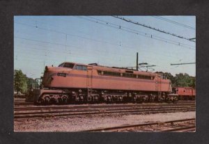 IN Chicago South Shore Railroad Train Little Joe Michigan City Indiana Postcard