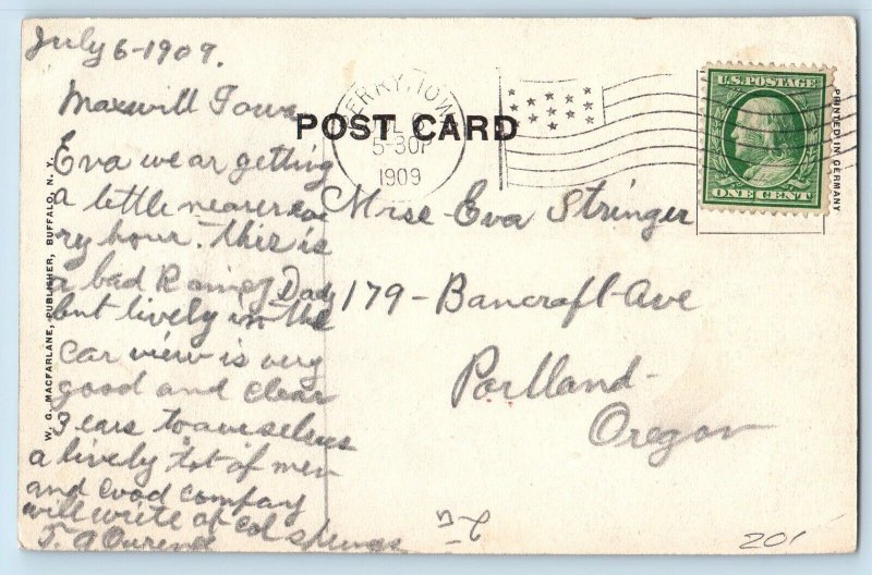 Worcester Massachusetts MA Postcard State Mutual Building 1909 Vintage Antique