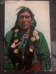 Mint PPC Picture Postcard Native American Indian Luke Little Hawk