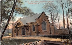 The Chapel Canandaigua, New York Postcard