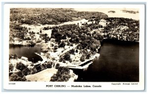 1944 Port Carling Muskoka Lakes Canada RPPC Photo Vintage Posted Postcard