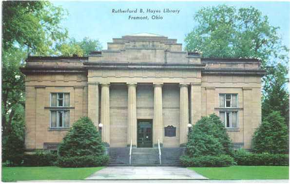 Rutherford B. Hayes Library,  Fremont, Ohio, OH, Chrome