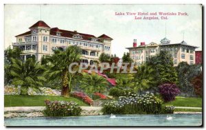 USA Lake View Hotel and Westlake Park Los Angeles California