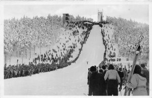 Lot 37 braunlage harz grosse wurmbergschanze germany ski jumping  real photo