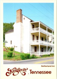 Kingsport, TN Tennessee  NETHERLAND INN HOTEL  4X6 Advertising Postcard