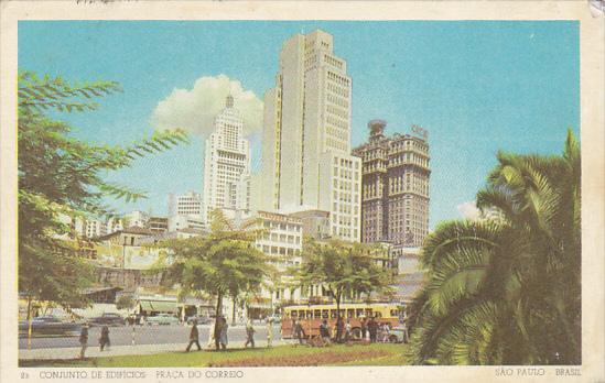 Conjunto de Edificios Praca do Correio Sao Paulo Brasil