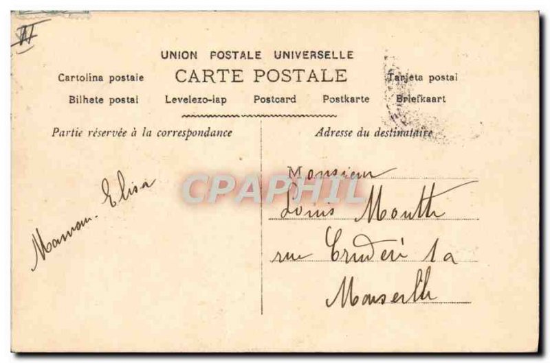 Old Postcard Louis Surname