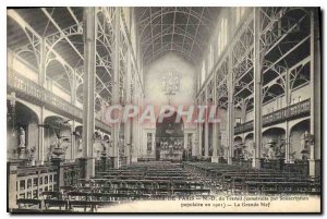 Postcard Old Paris Churches ND Labor Great Nave