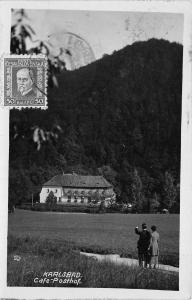 BR41496 Karlsbad cafe Posthof   Czeh Republic