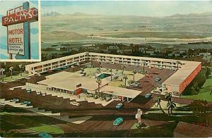 NM, Las Cruces, New Mexico, Palms Motor Hotel, Dexter Press No. 61199-B