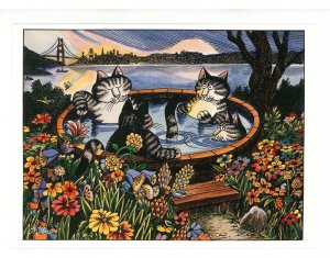 Kliban's Cats II - Serpent? Eel?. Artist: Judith Kamman Kliban  (6.50 X 4.75)