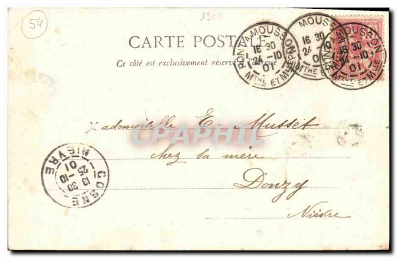 Old Postcard Nancy Porte Désilles