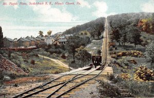 Mt. Pisgah Plane, Switchback R. R. Mauch Chunk, Pennsylvania PA  