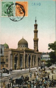 PC EGYPT, CAIRO, MOSQUÃE SAIEDA ZENAB, Vintage Postcard (b39403)