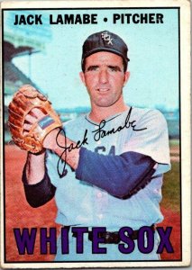 1967 Topps Baseball Card Jack Lamabe Chicago White Sox sk2130