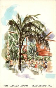 Florida St Petersburg Wedgwood Inn Restaurant Garden Room