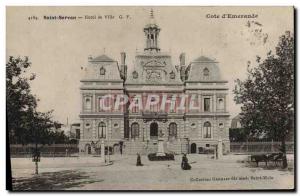 Postcard Old City Hall Saint-Servan