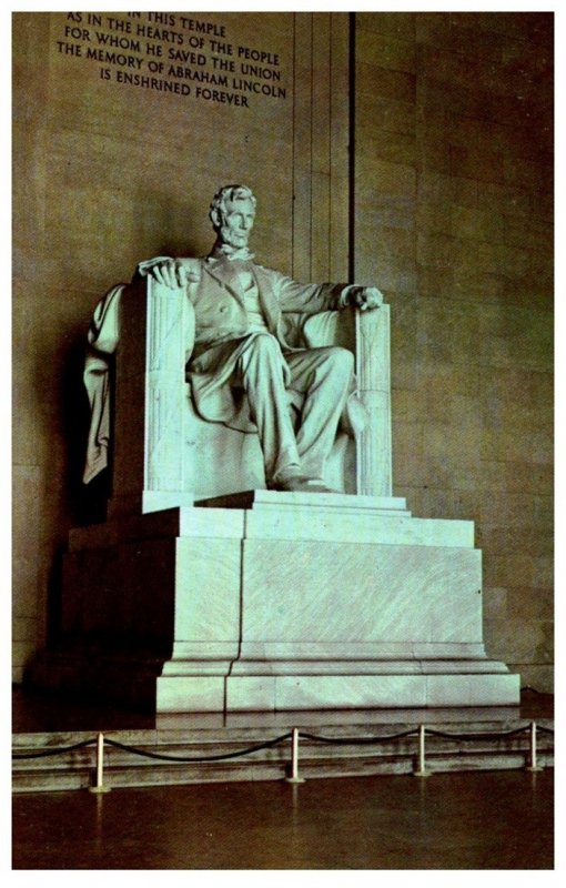 Washington D.C.   Lincoln Statue