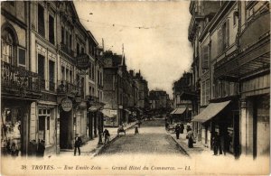 CPA TROYES - Rue Émile-Zola (71928)