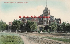 ID, Lewiston, Idaho, Normal School, Exterior View, M Rieder No 1613