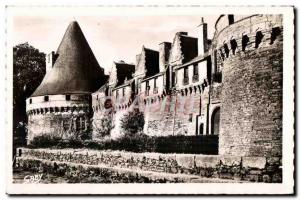 Old Postcard Pontivy (Morbihan) Le Chateau de Rohan (XV century)