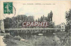 Old Postcard St Maur Creteil Gateway