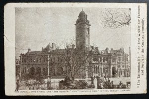 Mint Tasmania Real Picture Postcard RPPC The Mercury General Post Office