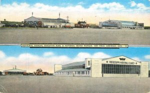 Mississippi Meridian Municipal Airport Key Field National Postcard 22-8251