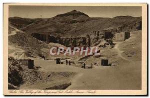 CPA Egypt Egypte Thebes The valley of the kings 