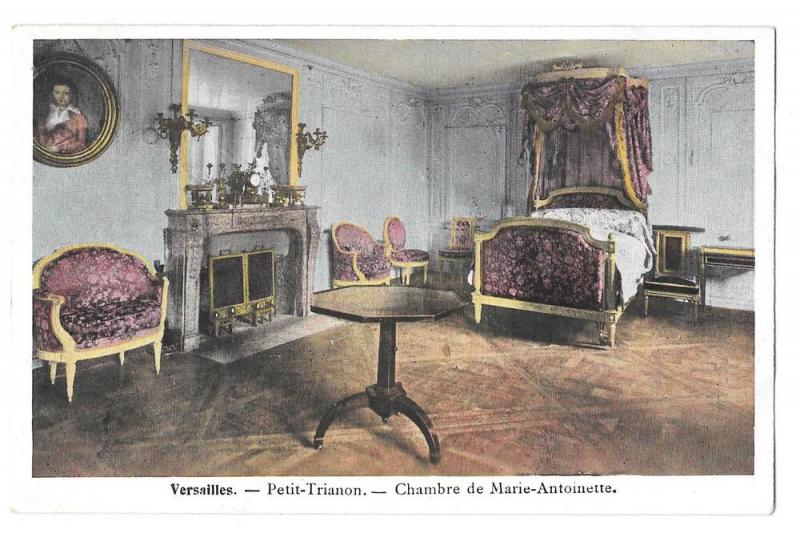 France Versailles Petite Trianon Chambre Marie Antoinette 