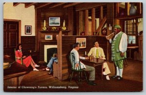 Chowning's Tavern  Williamsburg  Virginia  Postcard